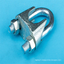 Clips / pince de câble galvanisés DIN741 galvanisés
